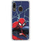 Marvel Spiderman Crawling Spiderman Galaxy A20 Clear Case
